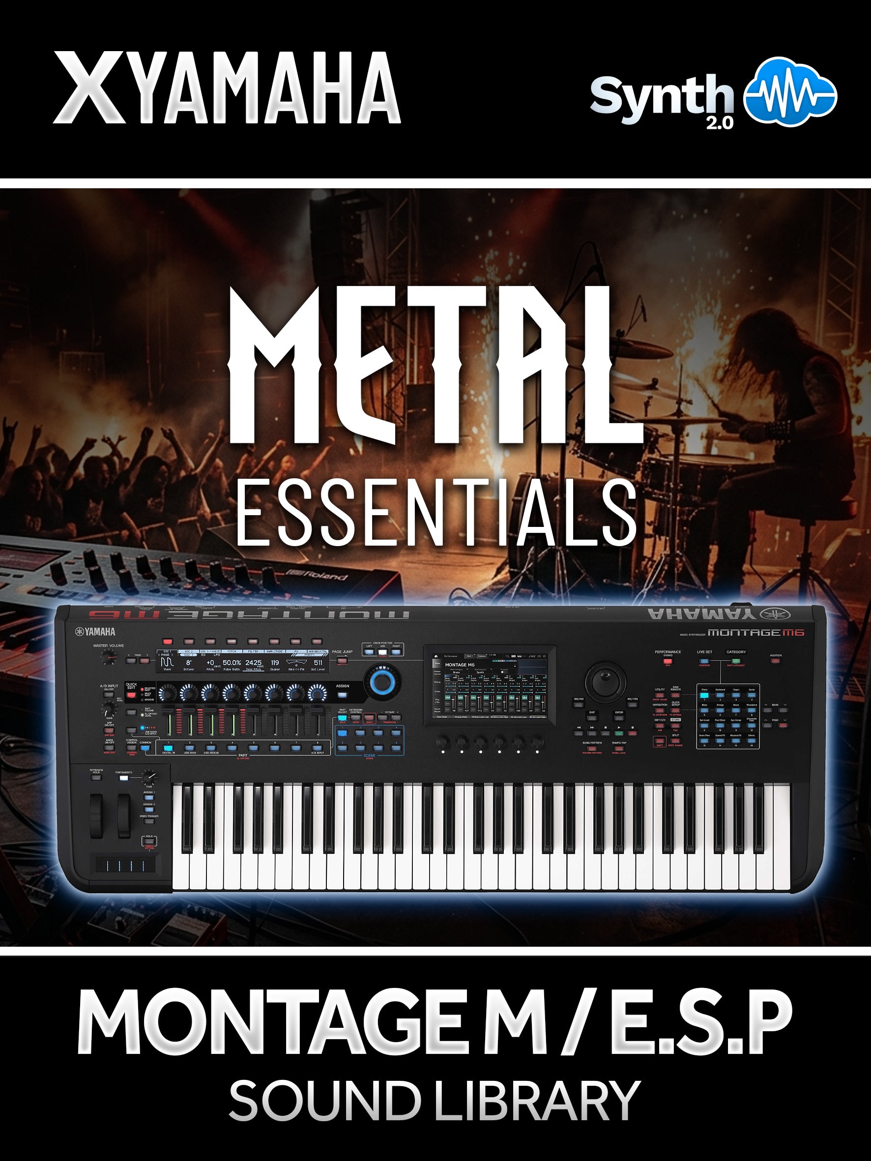 Yamaha MONTAGE M ESP Plugin AN-X 80s Synth Pack 162 performances