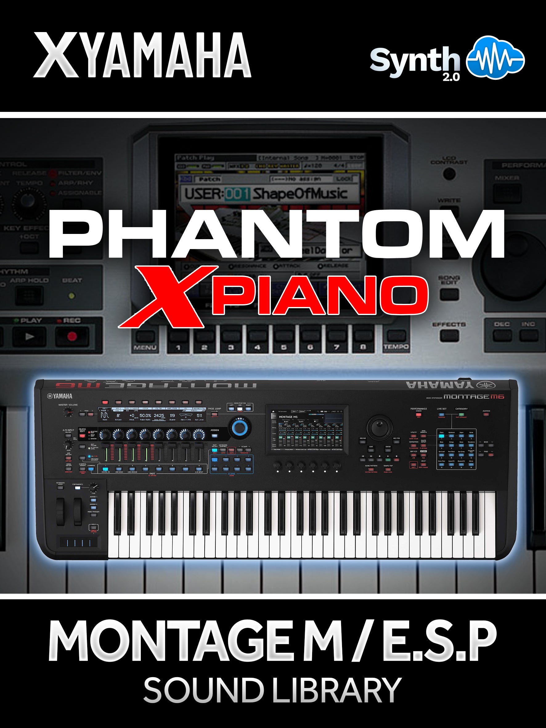 HCL013 - Phantom-X Piano - Yamaha MONTAGE M - ESP ( 18 performances )