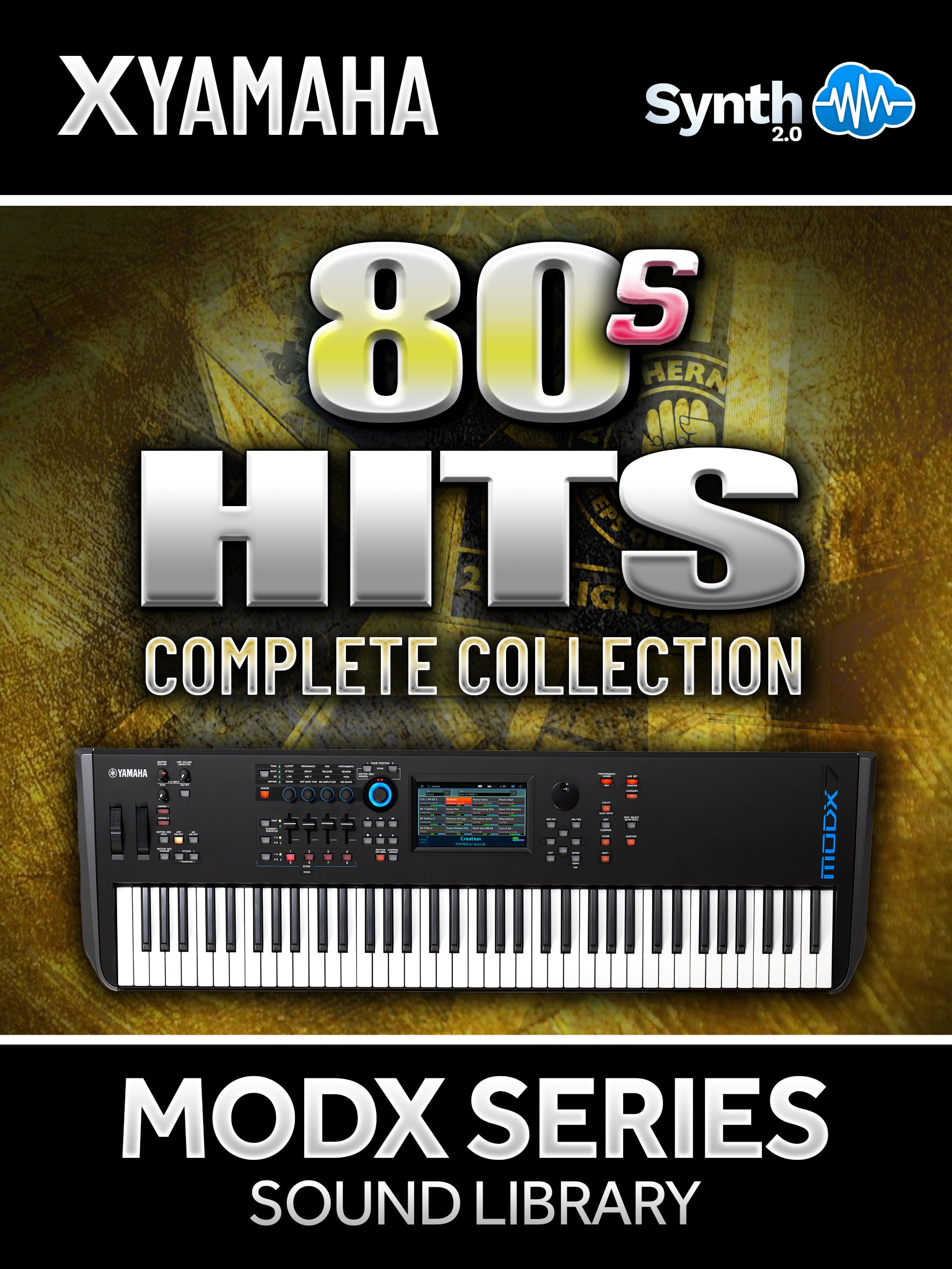 SJL009 - 80's Hits Complete Collection - Yamaha MODX / MODX+ ( 88 presets )