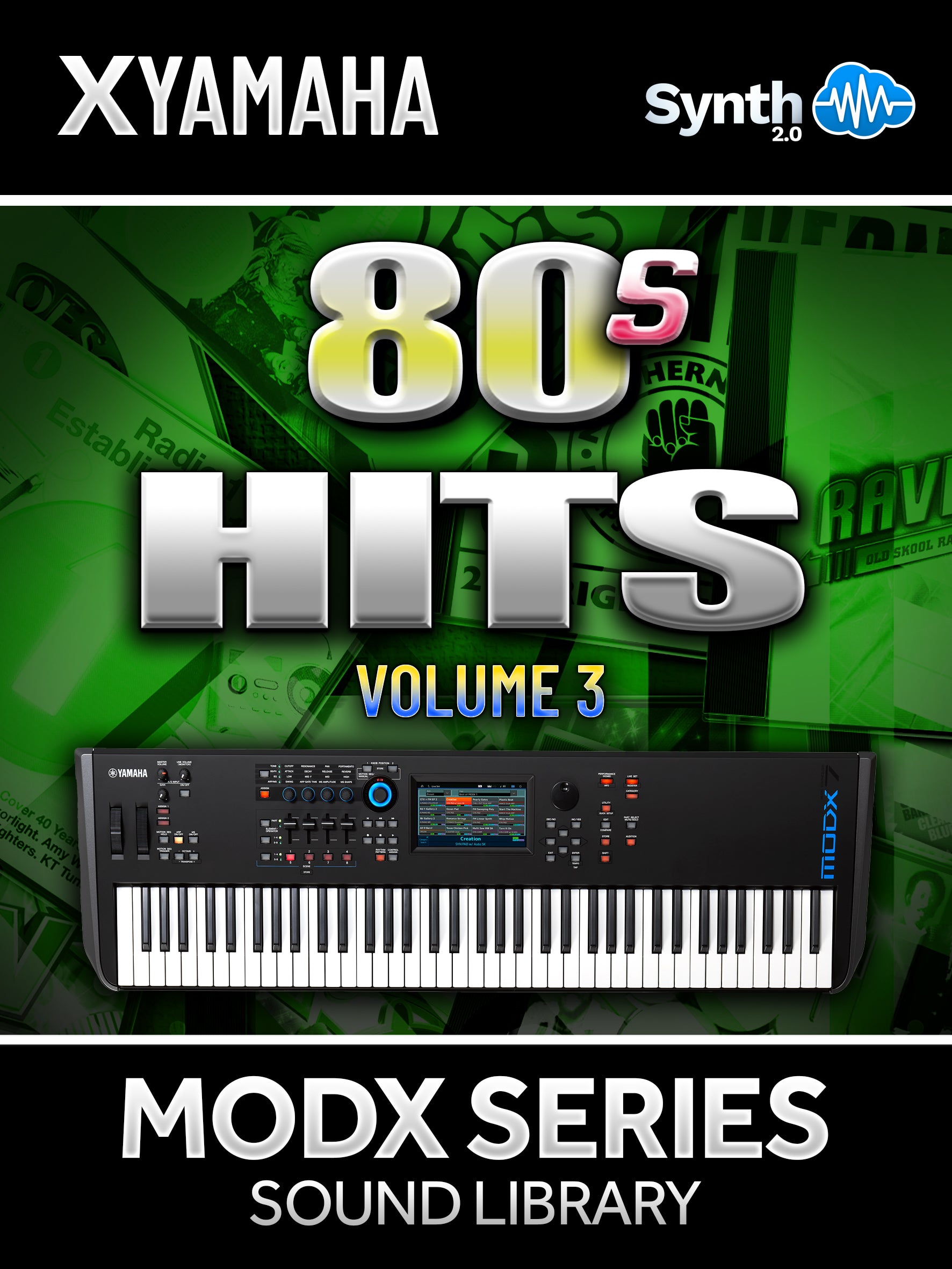SJL003 - 80's Hits V3 - Yamaha MODX / MODX+ ( 30 presets )