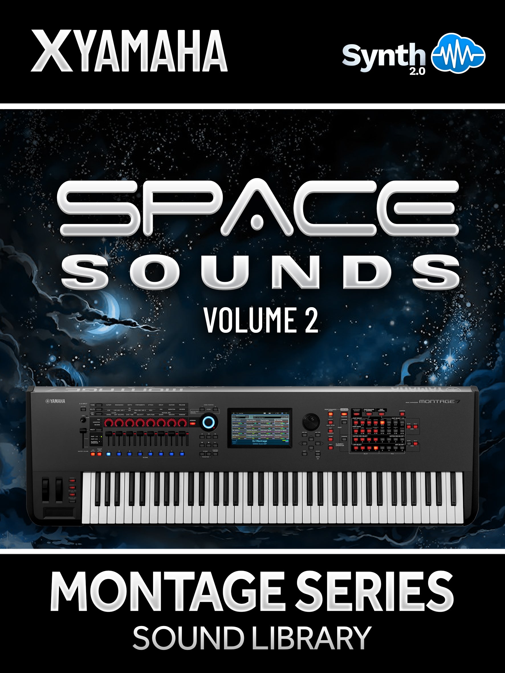 ADL010 - ( Bundle ) - Space Sounds Vol.1 + Vol.2 - Yamaha MONTAGE / M