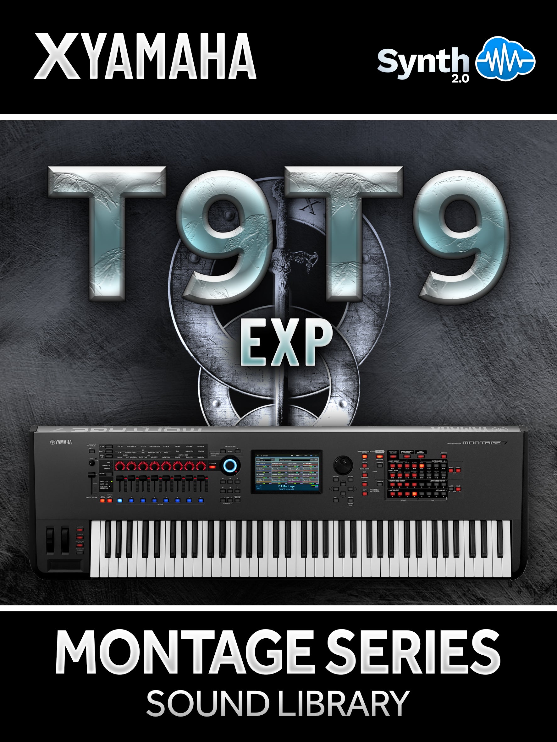 FPL054 - ( Bundle ) - T9t9 Cover EXP + PF Cover EXP Dark Side Edition - Yamaha MONTAGE / M