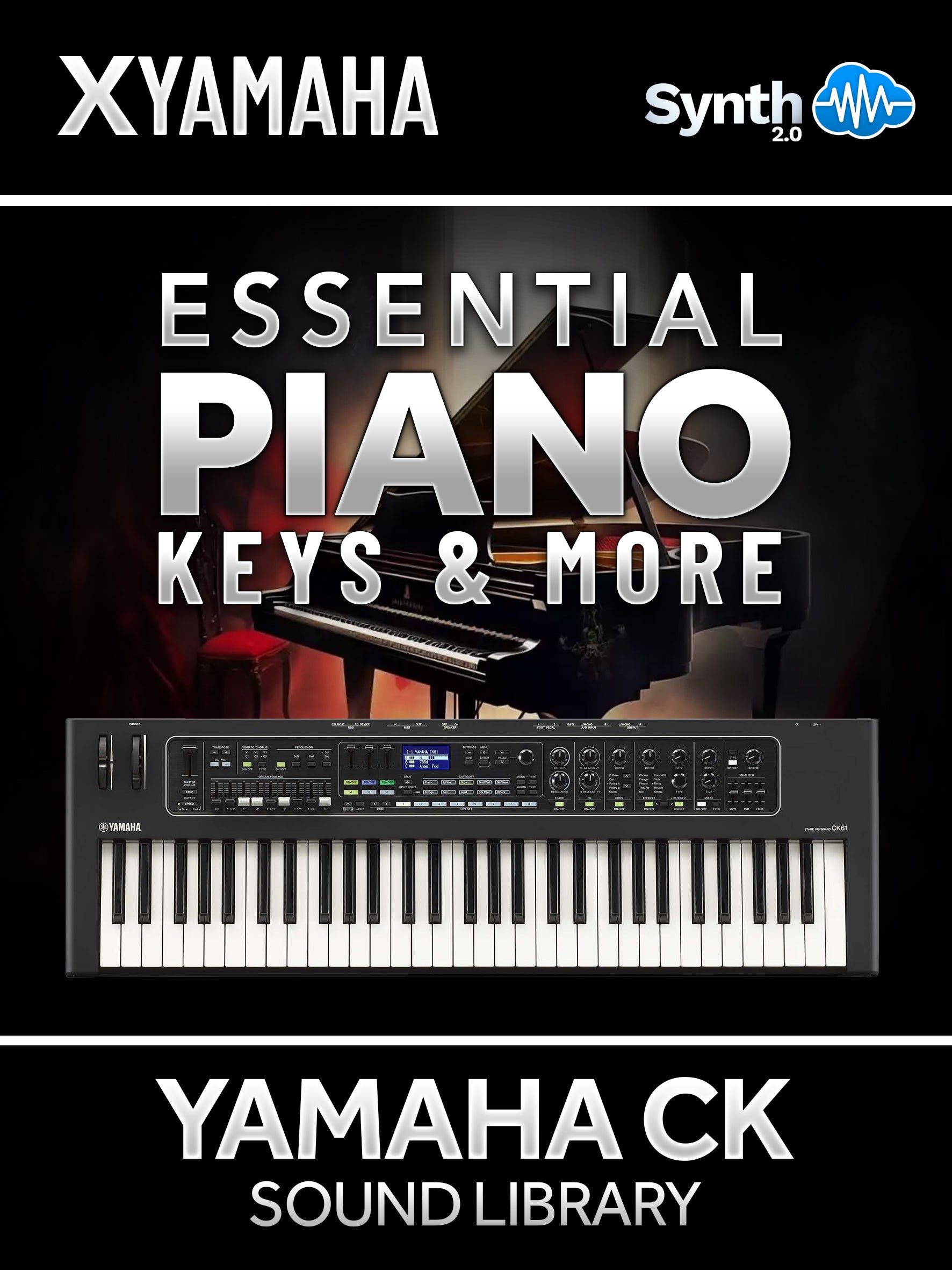 Essential Keys Module Essential Piano Keys & More Yamaha CK Series 22 presets – Synthcloud