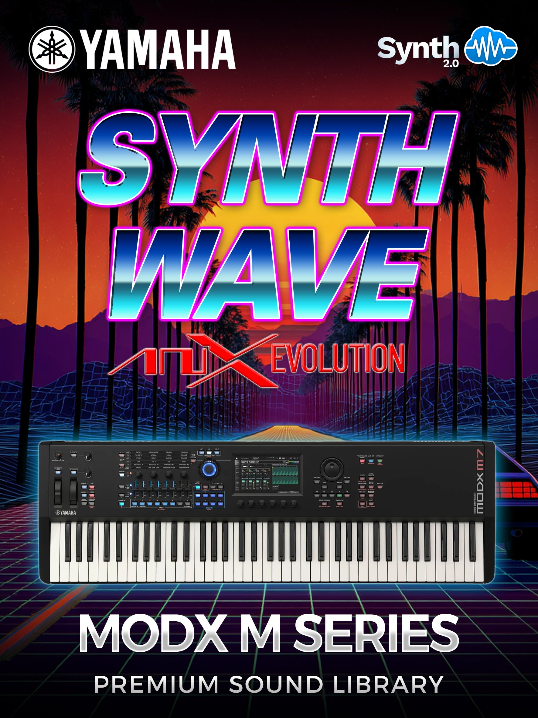 Synthwave AN-X Evolution for Yamaha MODX M / ESP Plugin – Synthcloud