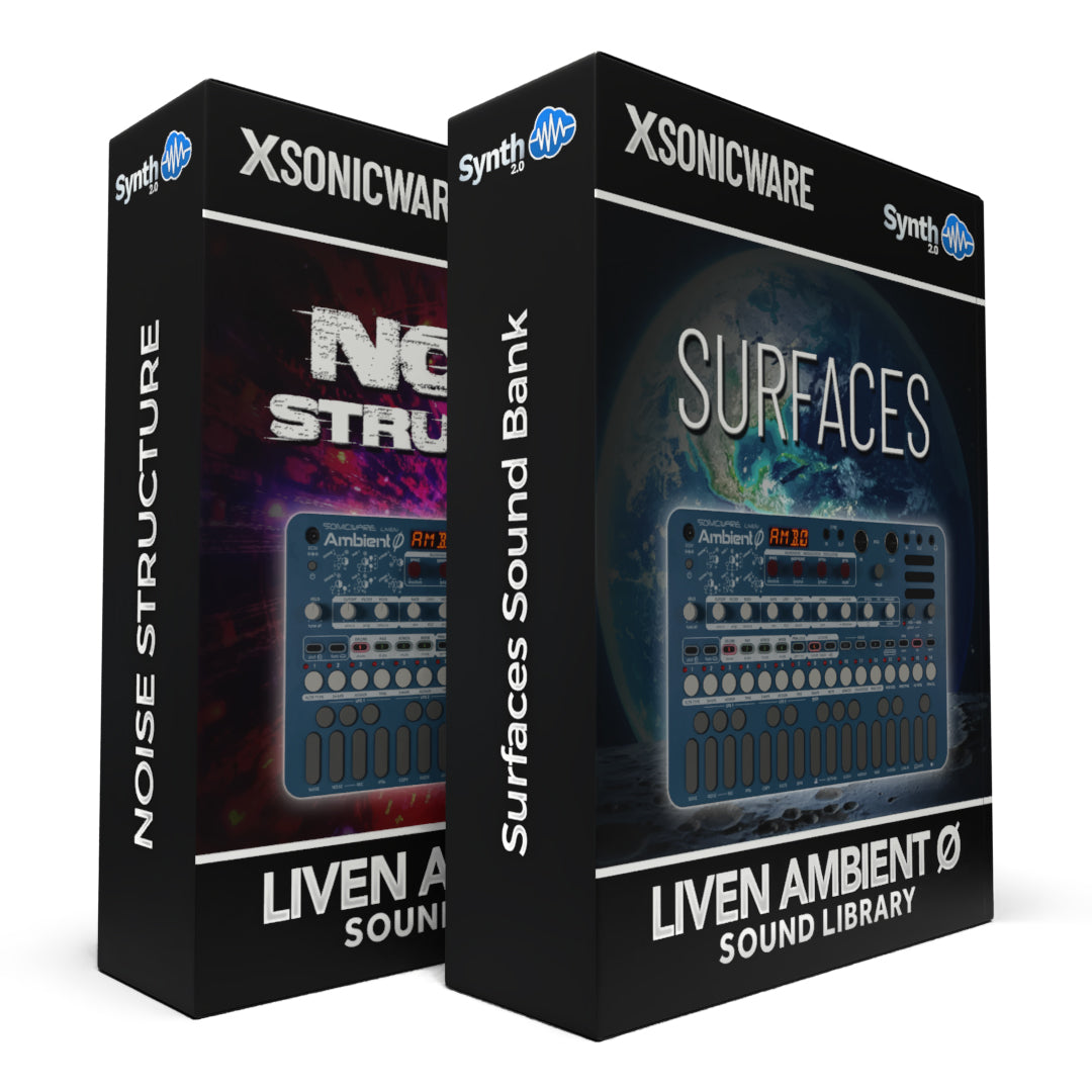 Sonicware Liven Ambient Ø : Surfaces 40 presets soundset – Synthcloud