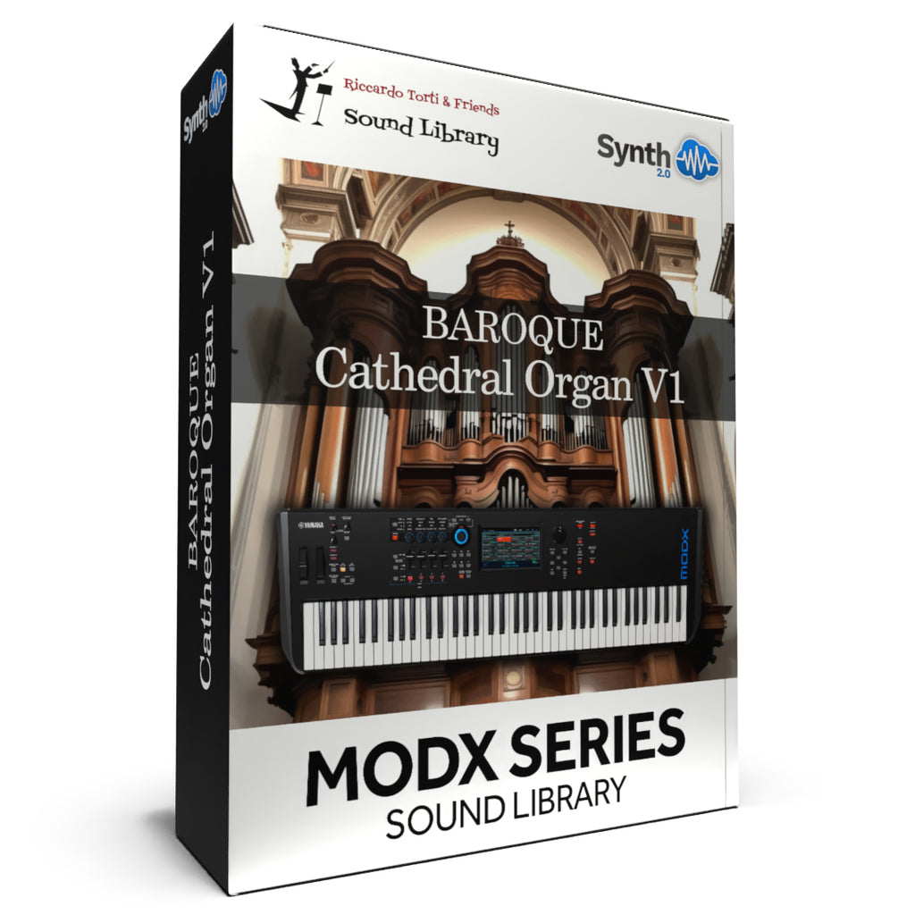 Yamaha MODX/PLUS: Baroque Cathedral Organ V1 16 presets patches