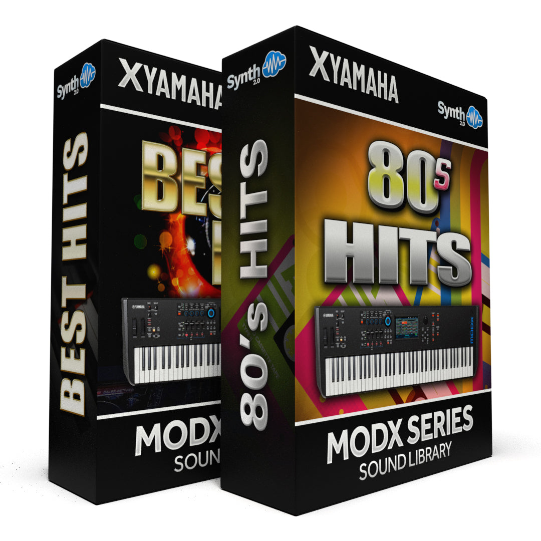 SCL304 - ( Bundle ) - Best Hits + 80's Hits V1 - Yamaha MODX / MODX+
