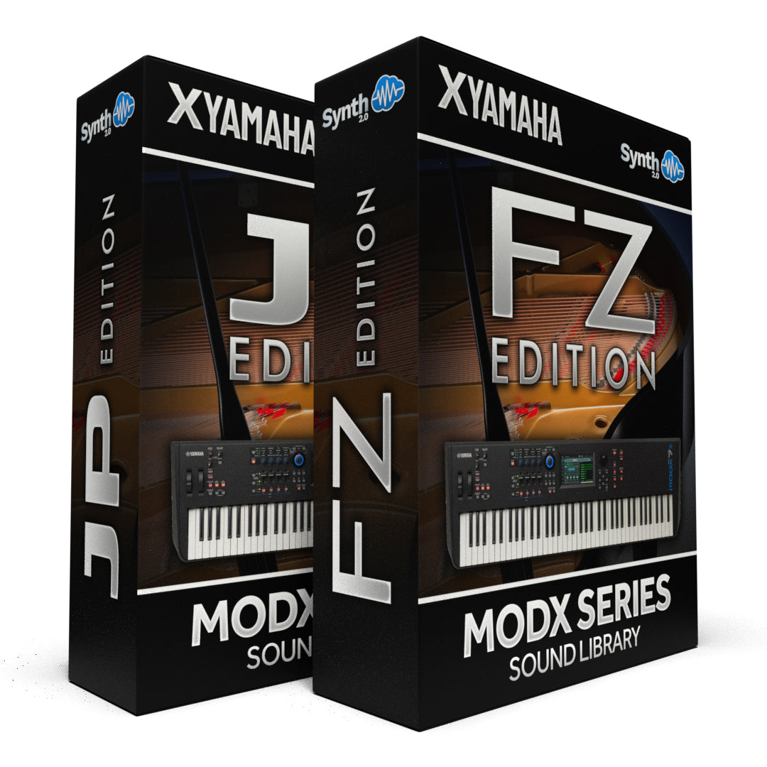 DRS021 - ( Bundle ) - Contemporary Pianos JP Edition + FZ Edition - Yamaha MODX / MODX+