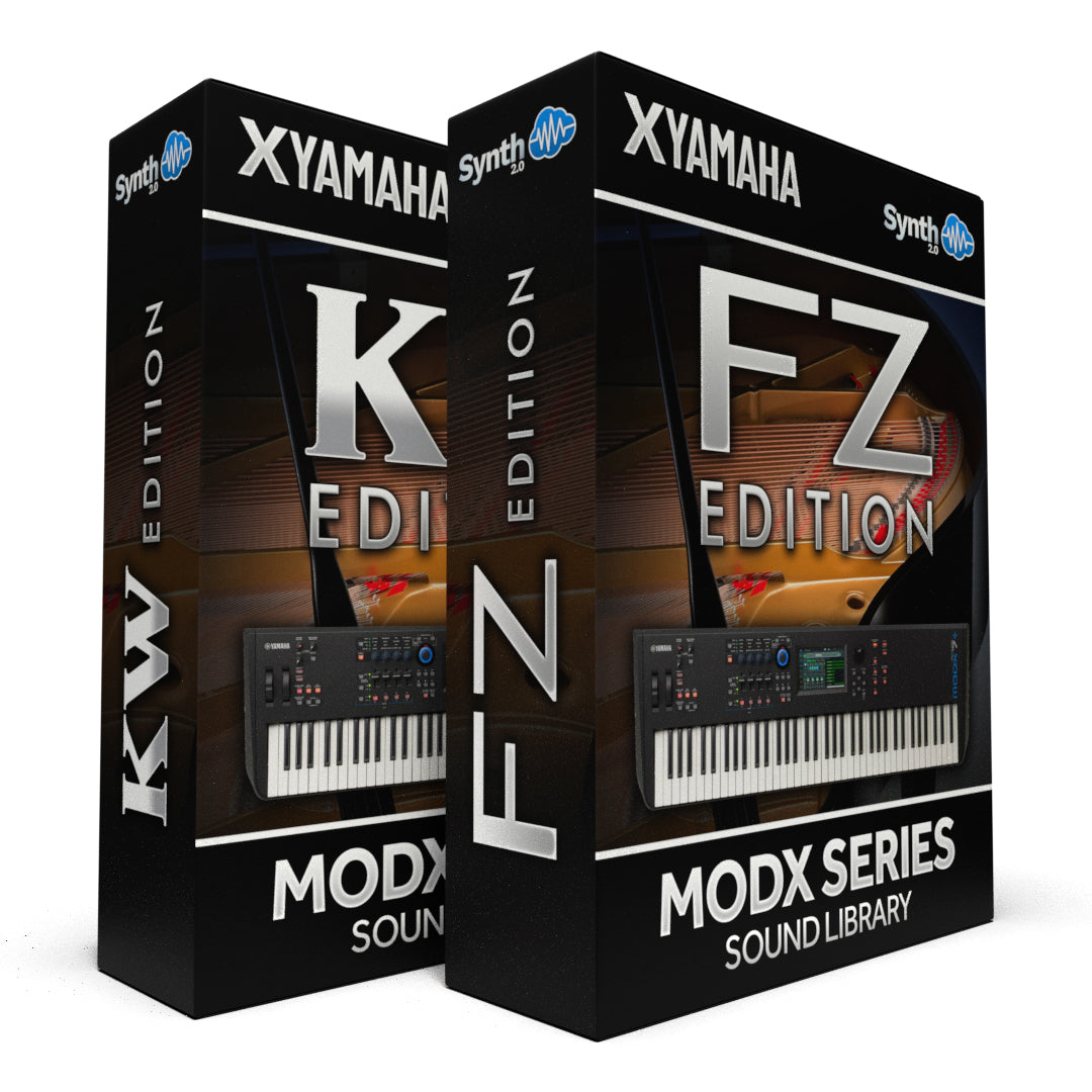 DRS024 - ( Bundle ) - Contemporary Pianos KW Edition + FZ Edition - Yamaha MODX / MODX+