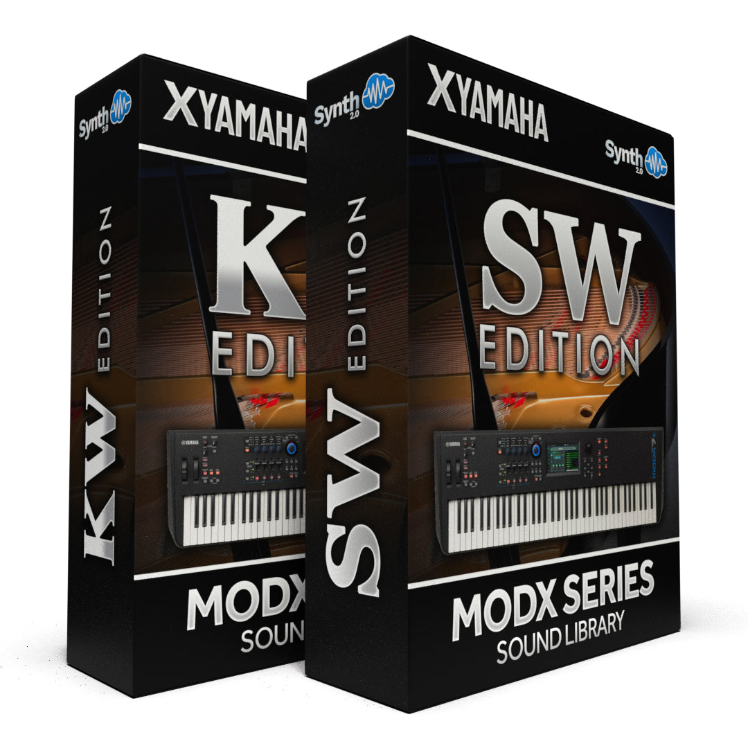 DRS025 - ( Bundle ) - Contemporary Pianos KW Edition + SW Edition - Yamaha MODX / MODX+