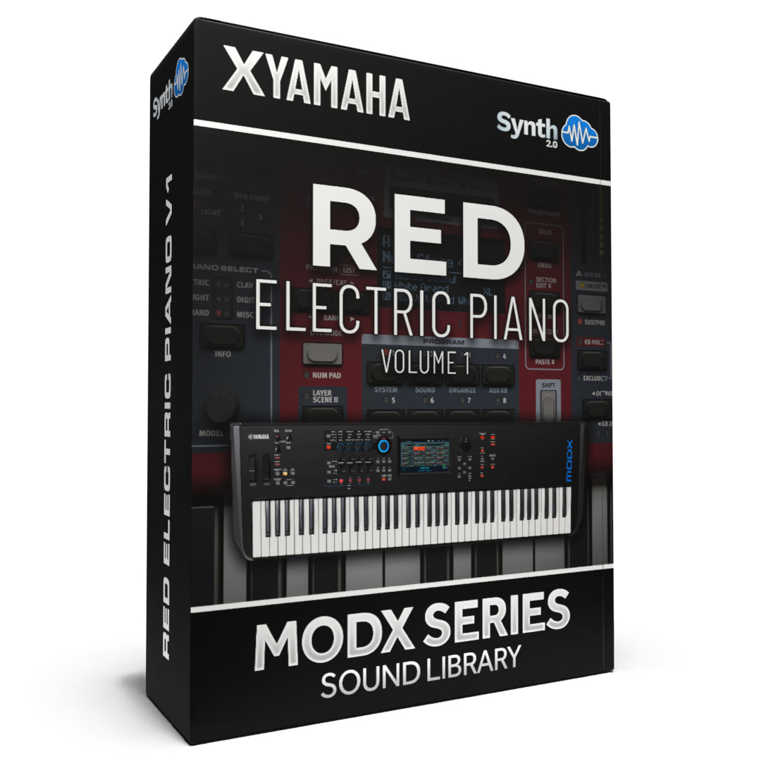 PRS008 - Red Electric Piano V1 - Yamaha MODX / PLUS / M ( 9 performances )