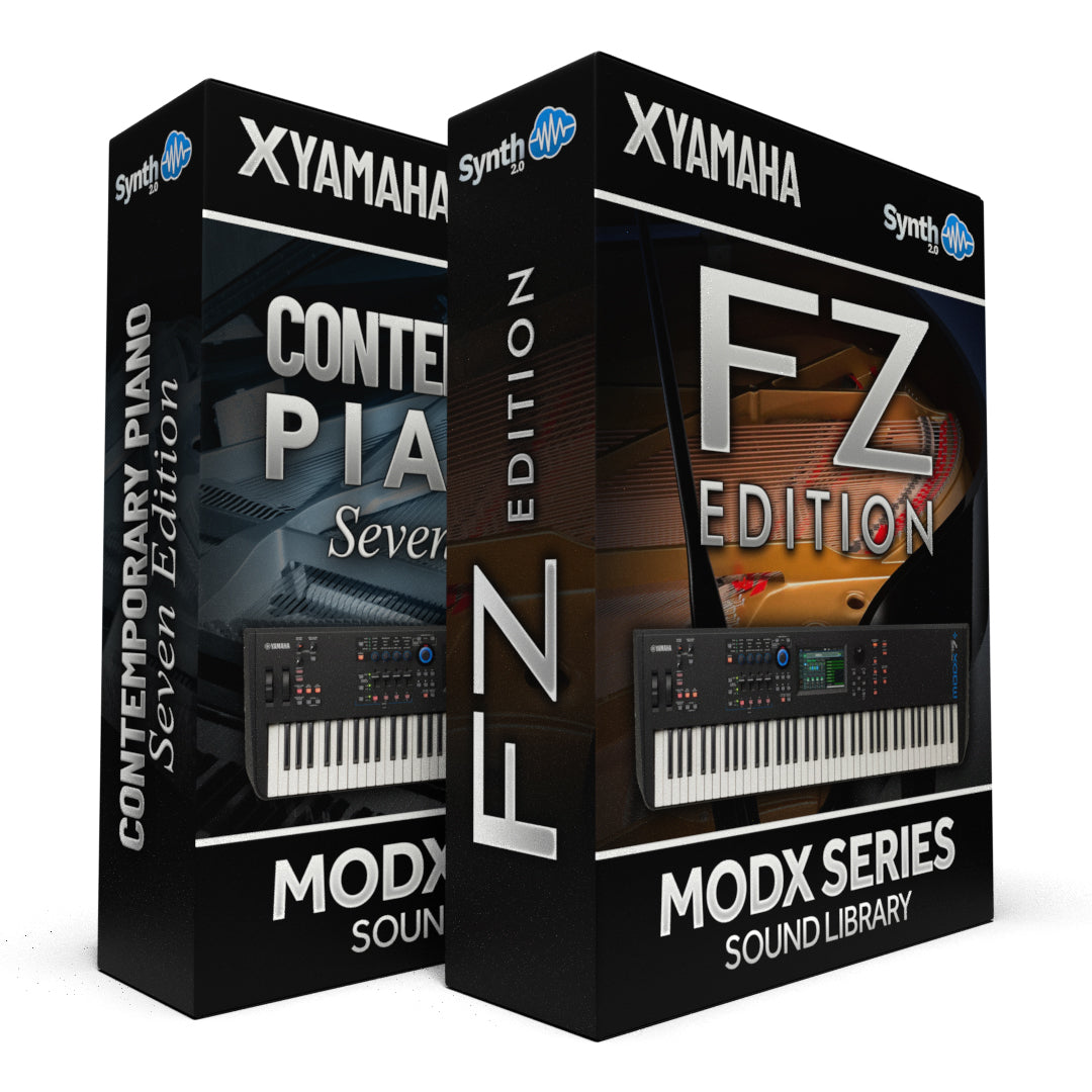 DRS027 - ( Bundle ) - Contemporary Pianos Seven Edition + FZ Edition - Yamaha MODX / MODX+