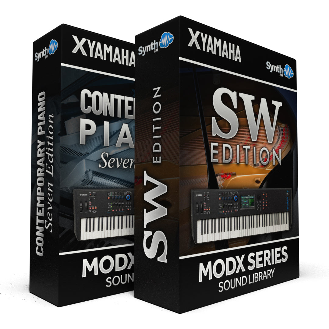 DRS030 - ( Bundle ) - Contemporary Pianos Seven Edition + SW Edition - Yamaha MODX / MODX+