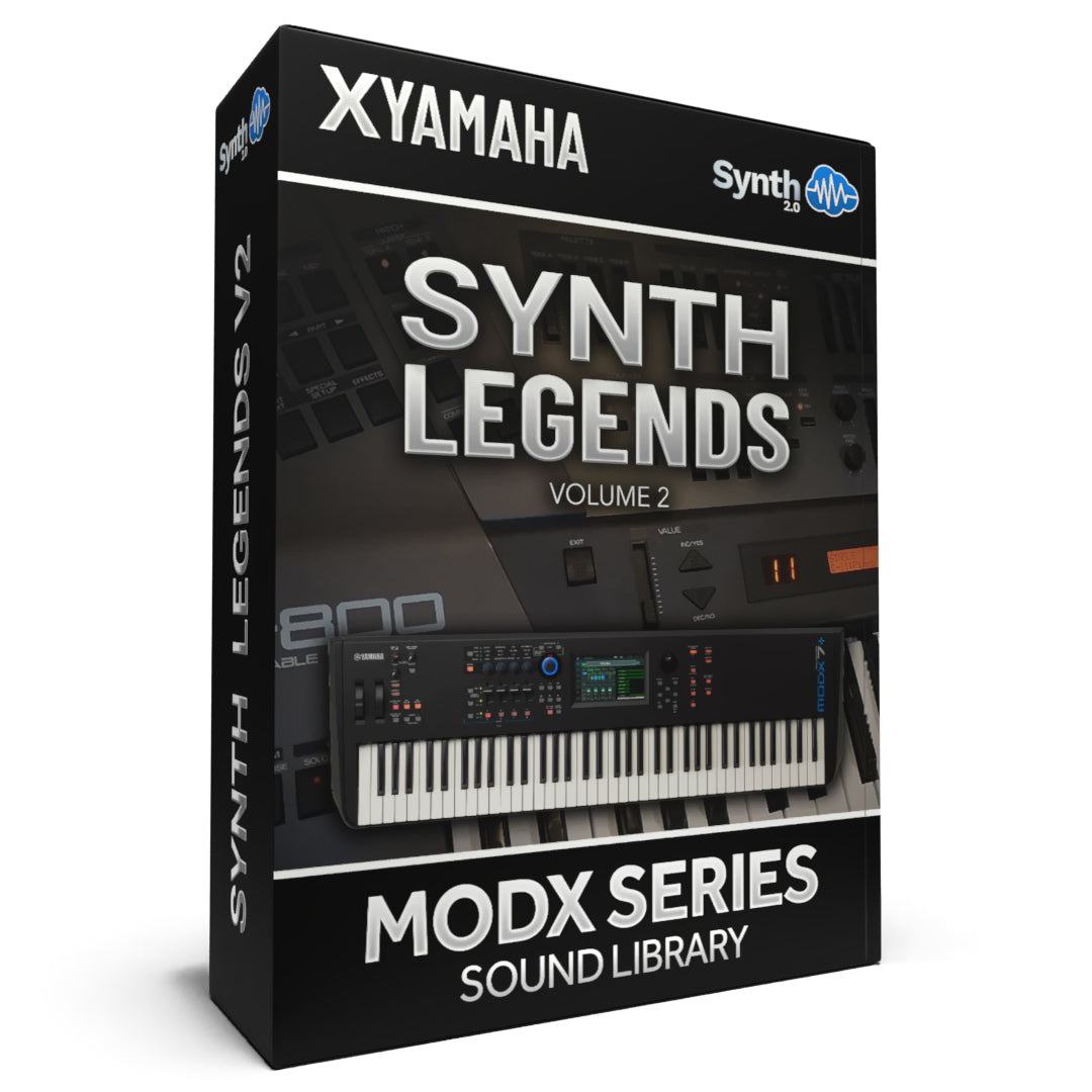 SLG002 - Synth Legends V2 - Yamaha MODX / PLUS / M ( 16 presets )