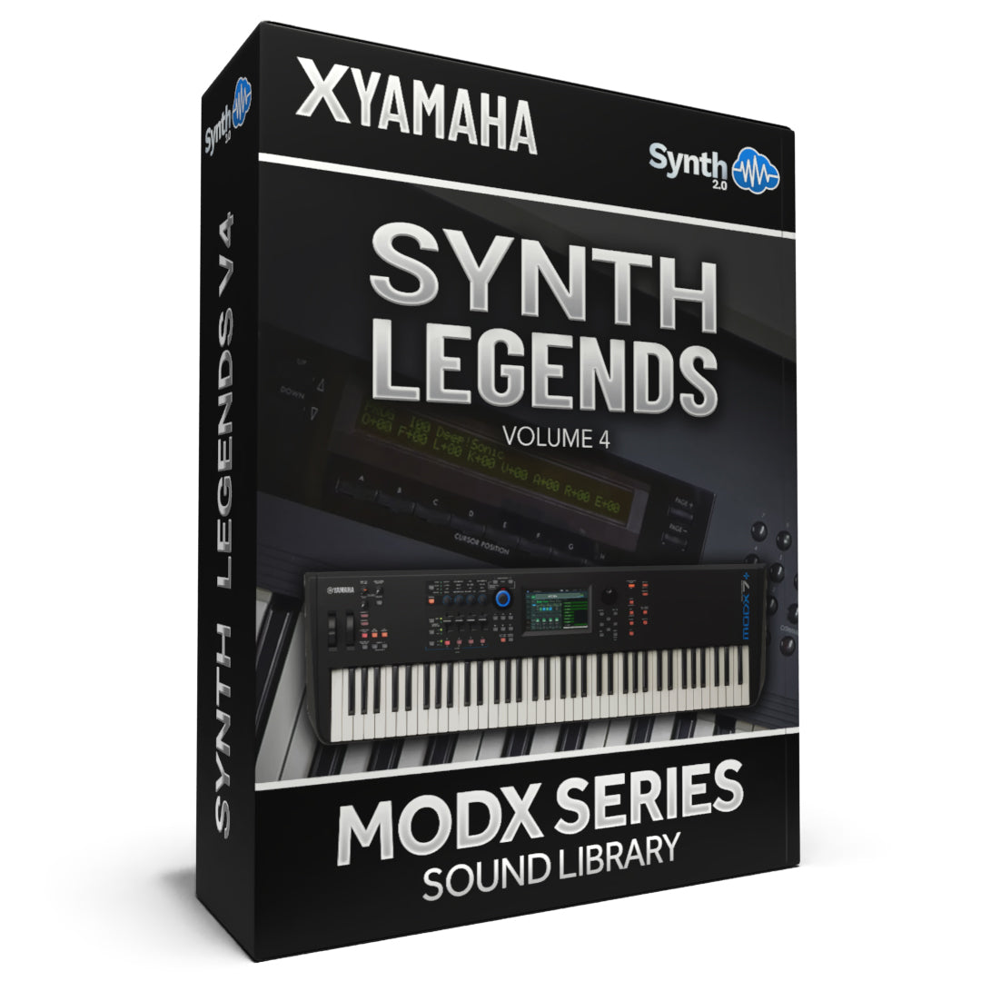SLG004 - Synth Legends V4 - Yamaha MODX / PLUS / M ( 16 presets )