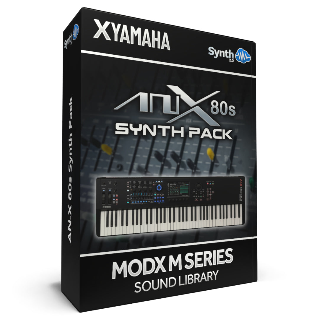 ZZL004 - AN-X 80s Synth Pack - Yamaha MODX M - ESP ( 162 performances + 8 songs )