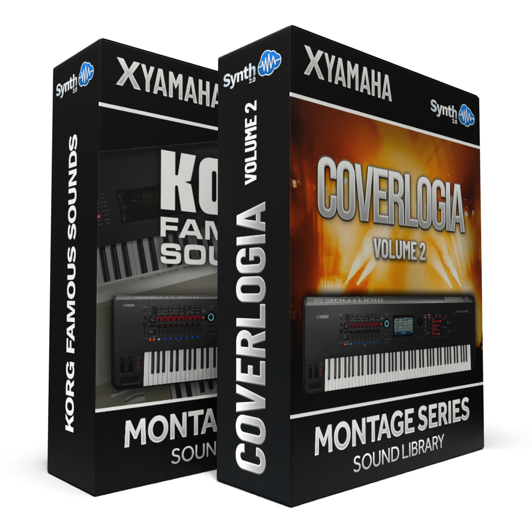 FPL088 - ( Bundle ) - Korg Famous Sounds + Coverlogia Vol.2 - Yamaha MONTAGE / M
