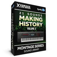 SCL447 - ( Bundle ) - 21 Sounds - Making History Vol.3 + Coverlogia Vol.1 - Yamaha MONTAGE