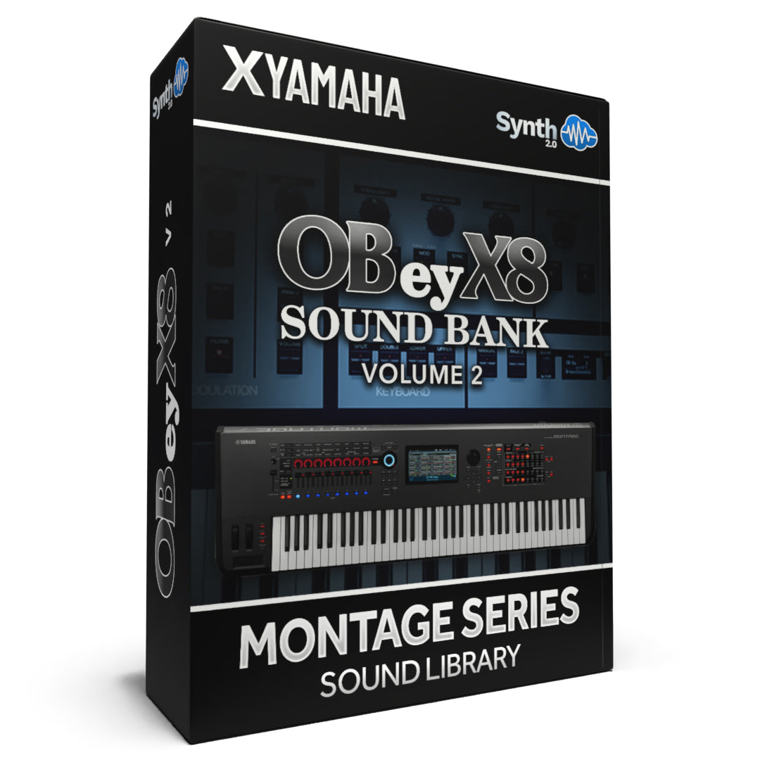 ASL048 - ( Bundle ) - OBey X8 Sound Bank V1 + V2 - Yamaha MONTAGE / M