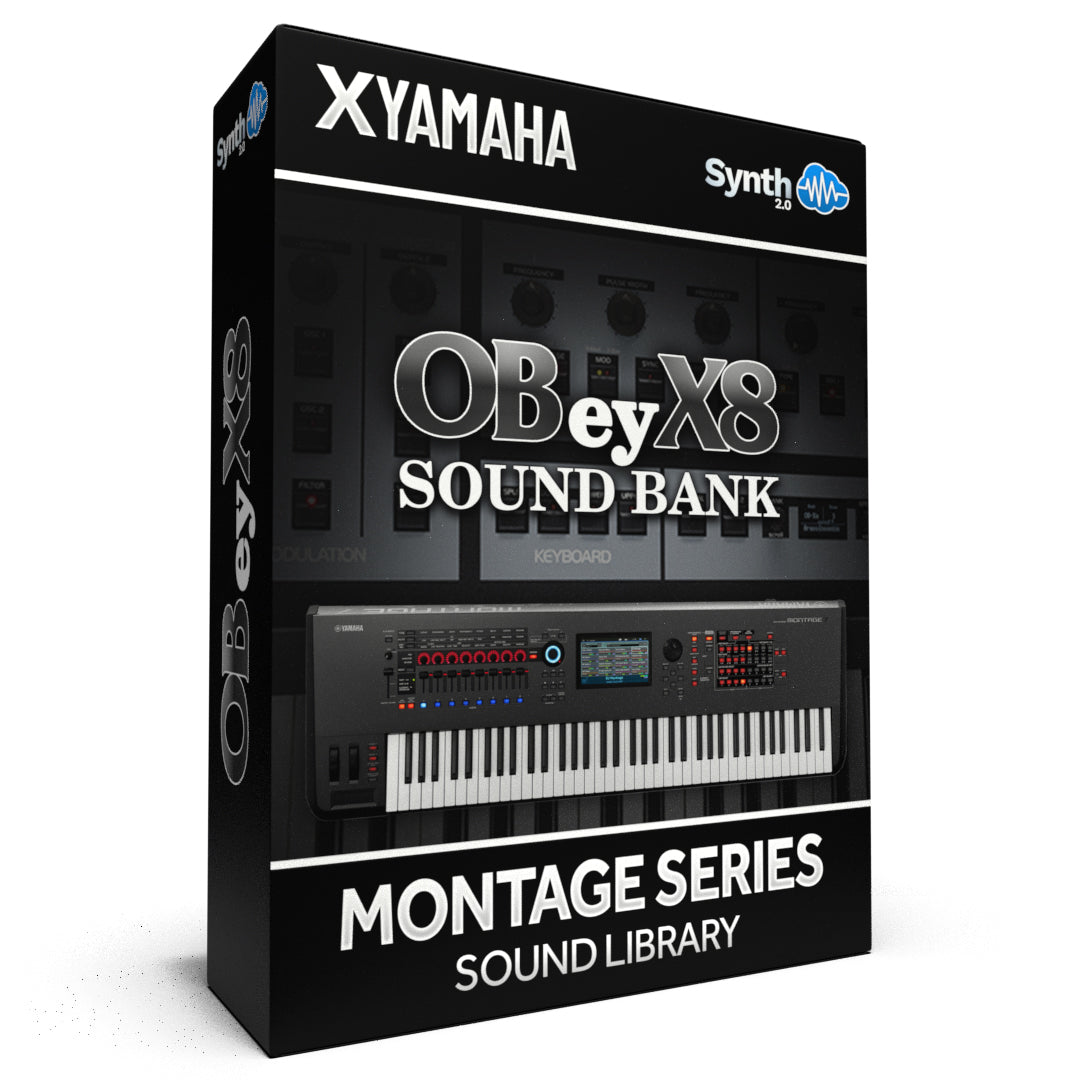 ASL048 - ( Bundle ) - OBey X8 Sound Bank V1 + V2 - Yamaha MONTAGE / M