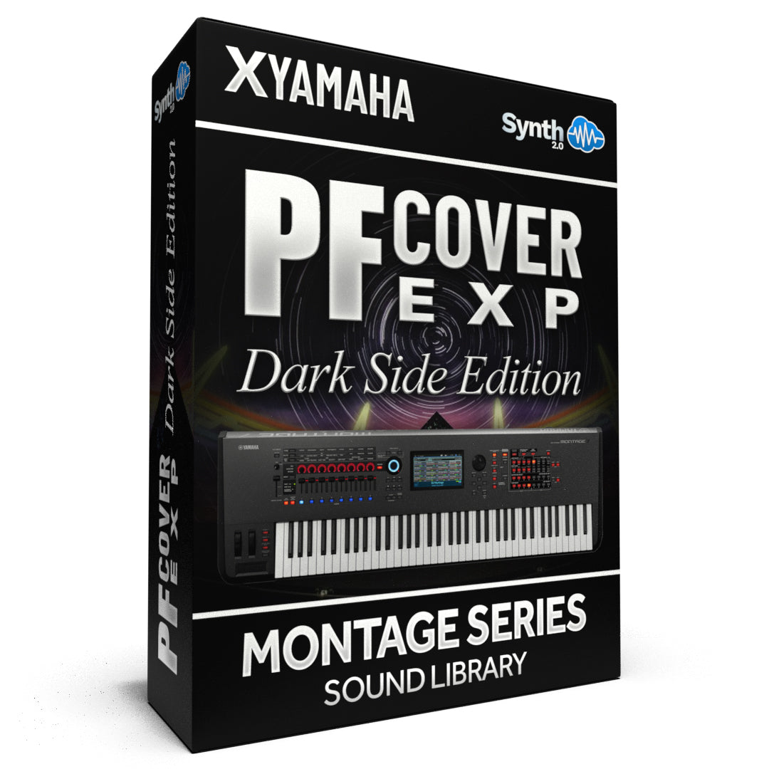 FPL052 - ( Bundle ) - PF Cover EXP Live Edition + PF Cover EXP Dark Side Edition - Yamaha MONTAGE / M