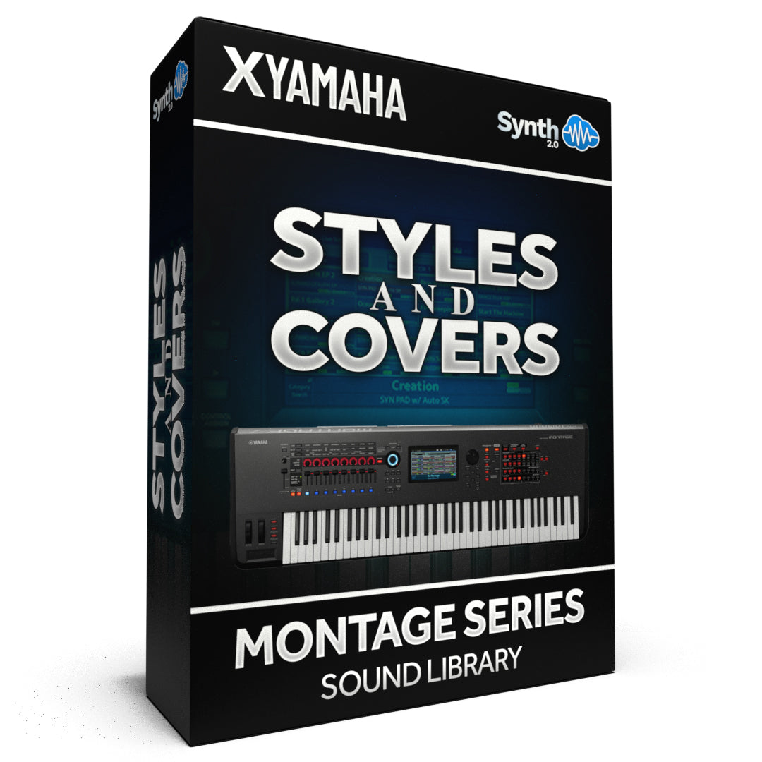FPL049 - ( Bundle ) - Styles and Covers + Coverlogia Vol.2 - Yamaha MONTAGE / M