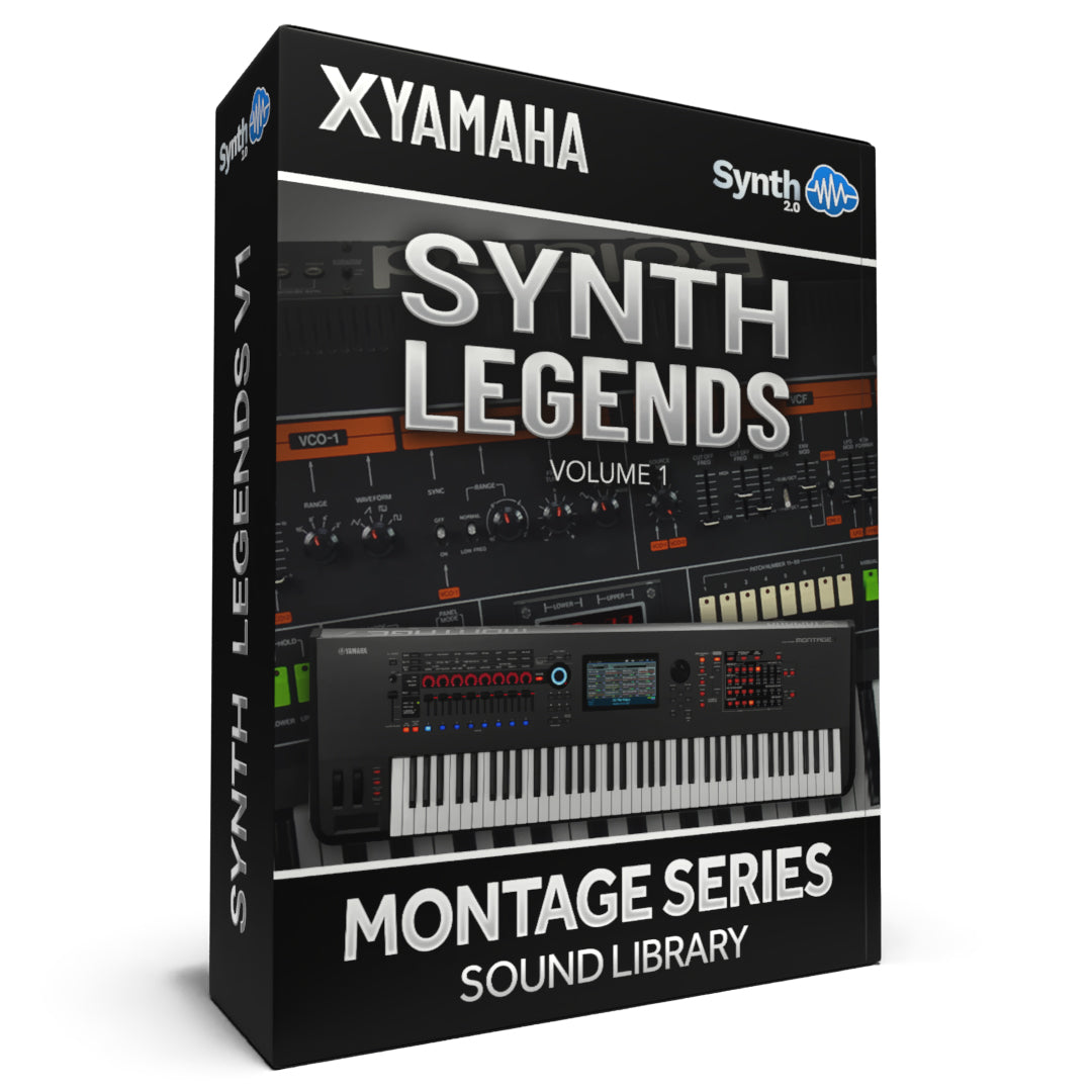 SLG001 - Synth Legends V1 - Yamaha MONTAGE / M ( 16 presets )