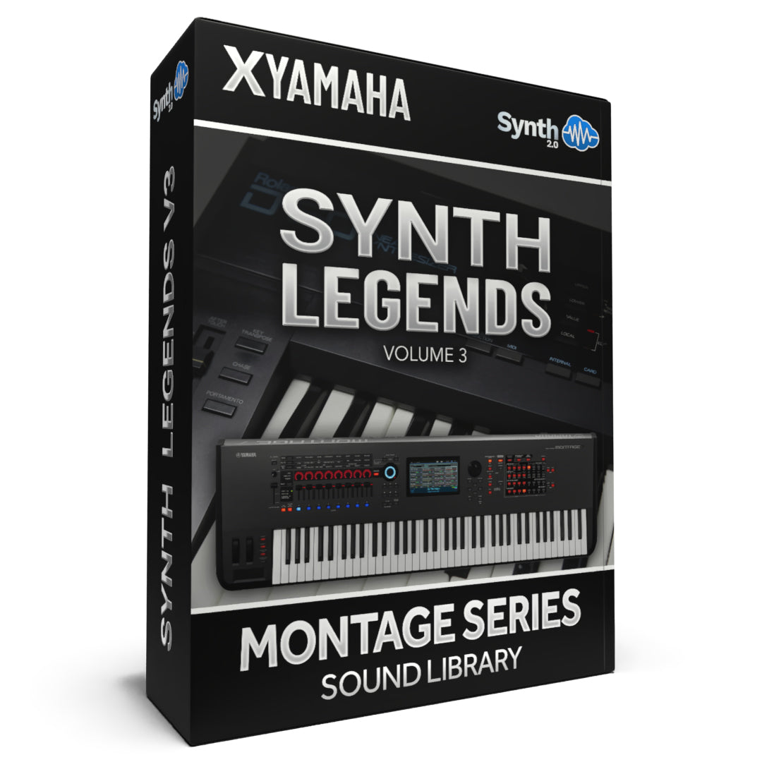 SLG003 - Synth Legends V3 - Yamaha MONTAGE / M ( 16 presets )