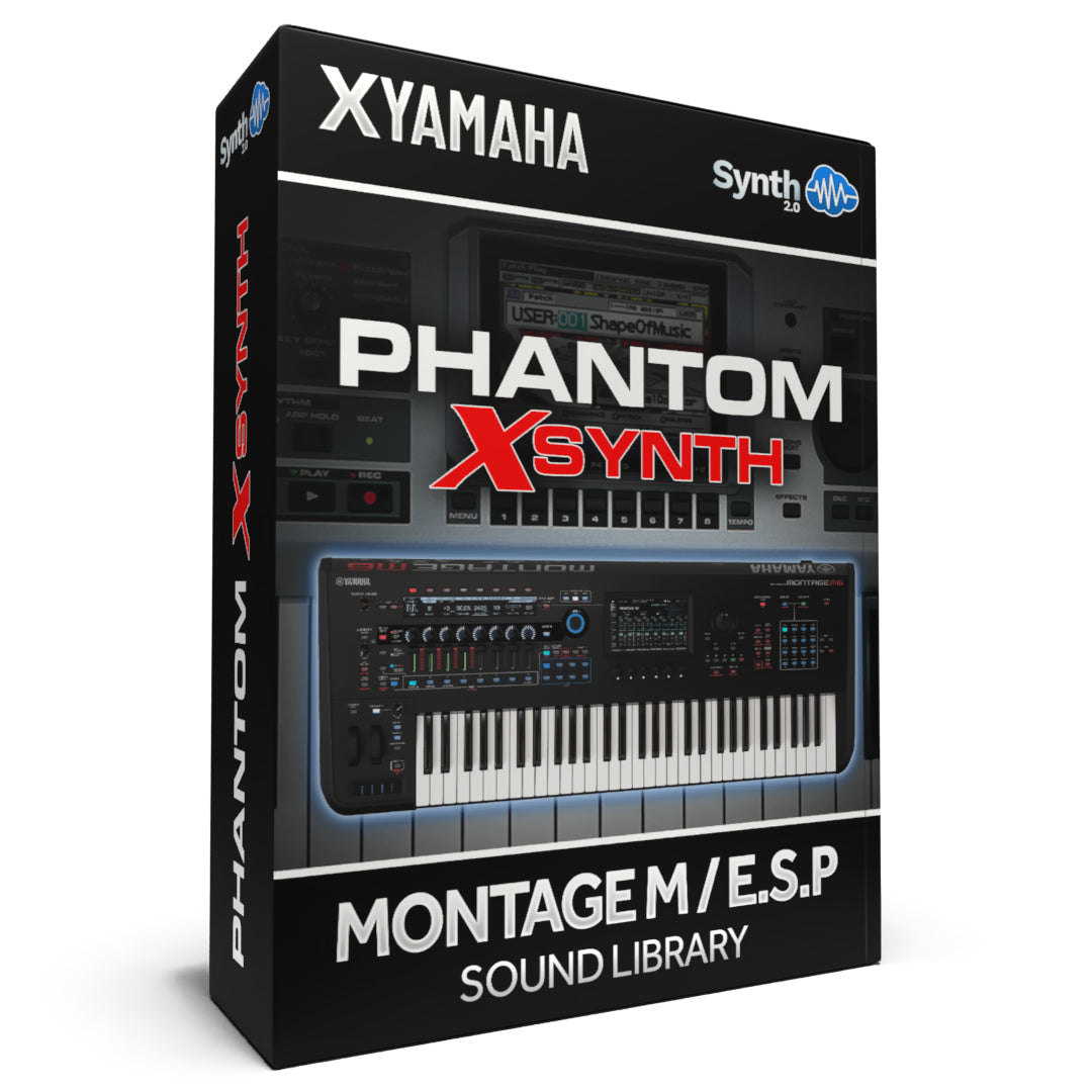 HCL015 - Phantom-X Synth - Yamaha MONTAGE M - ESP ( 32 performances )