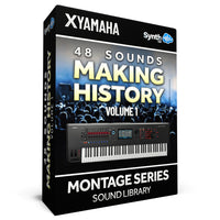 SCL444 - ( Bundle ) - 48 Sounds - Making History Vol.1 + 21 Sounds - Making History Vol.3 - Yamaha MONTAGE / M