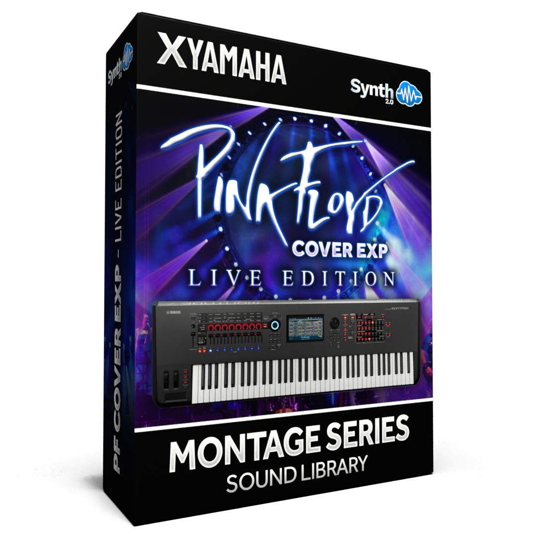 FPL052 - ( Bundle ) - PF Cover EXP Live Edition + PF Cover EXP Dark Side Edition - Yamaha MONTAGE / M