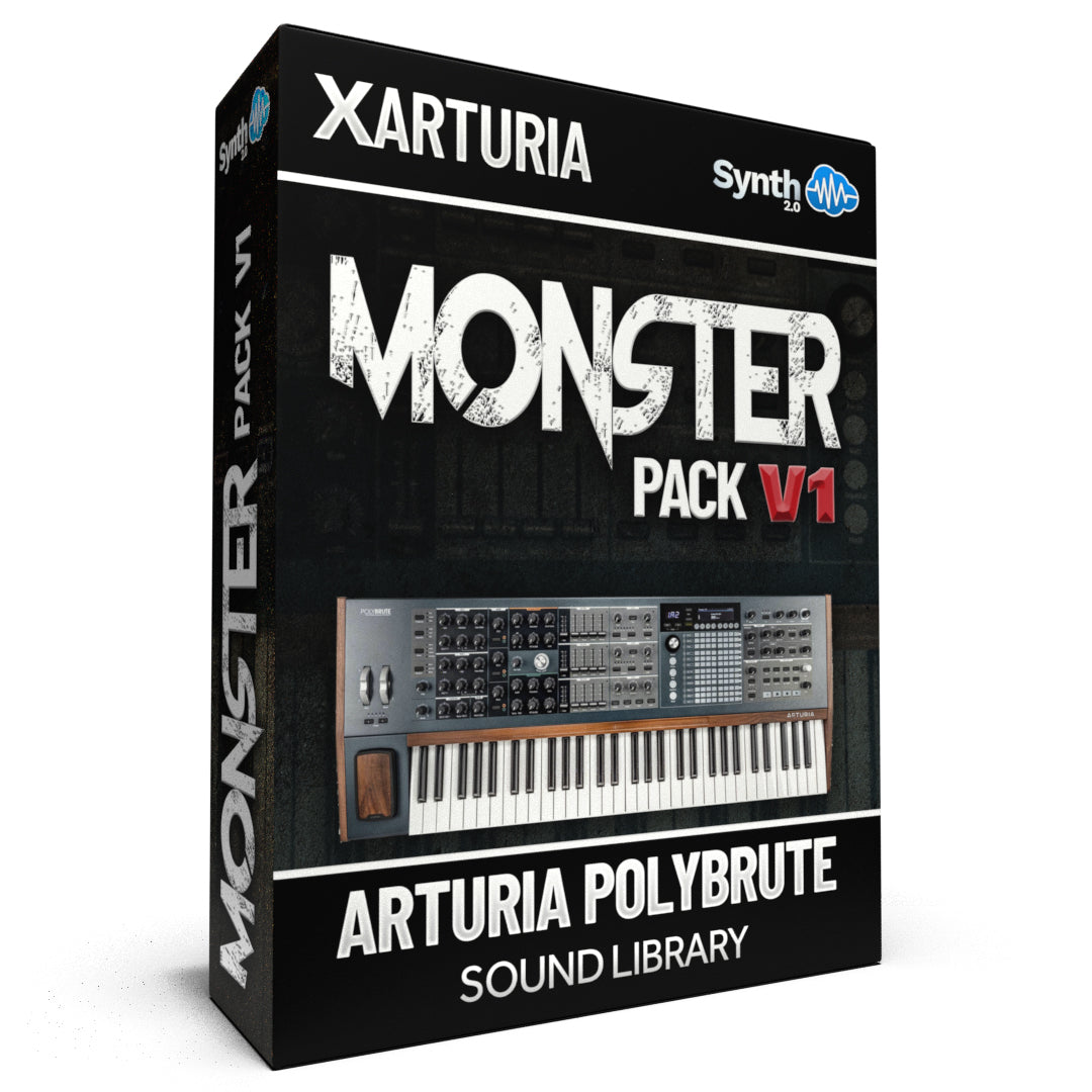 SCL306 - Monster Pack V1 - Arturia PolyBrute ( 80 presets )