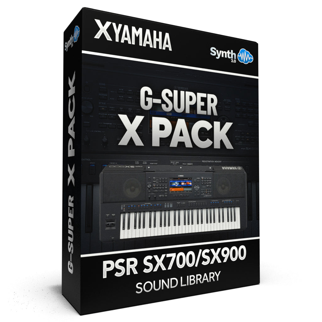 G SUPER X Pack Yamaha PSR SX900 – Synthcloud