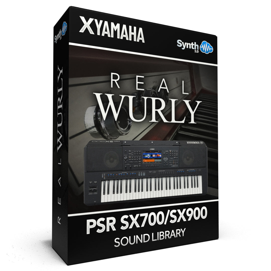 ASL042 - Real Wurly - Yamaha PSR SX600 / 700 / 900 ( 10 presets )