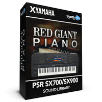 ASL039 - Red Giant Piano Pack - Yamaha PSR SX700 / SX900 ( 10 programs )