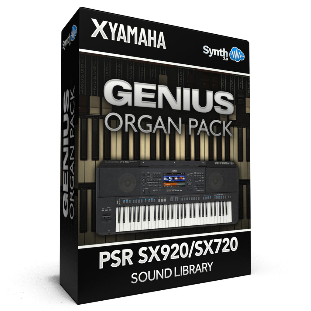 Genius Organ Pack Yamaha PSR SX720 SX920 10 programs – Synthcloud