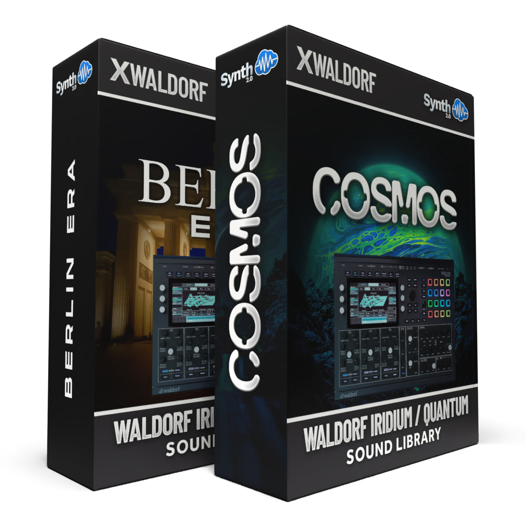OTL098 - ( Bundle ) - Berlin Era + Cosmos - Waldorf Iridium / Quantum