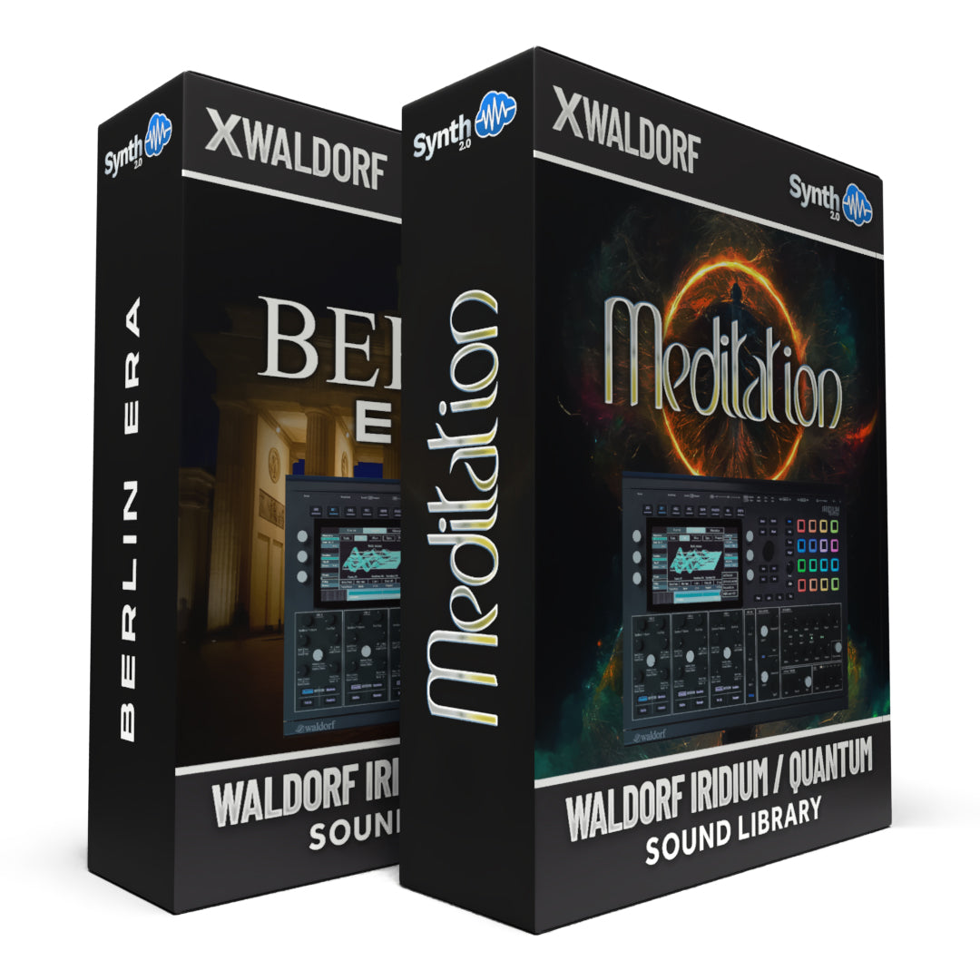 OTL099 - ( Bundle ) - Berlin Era + Meditation - Waldorf Iridium / Quantum