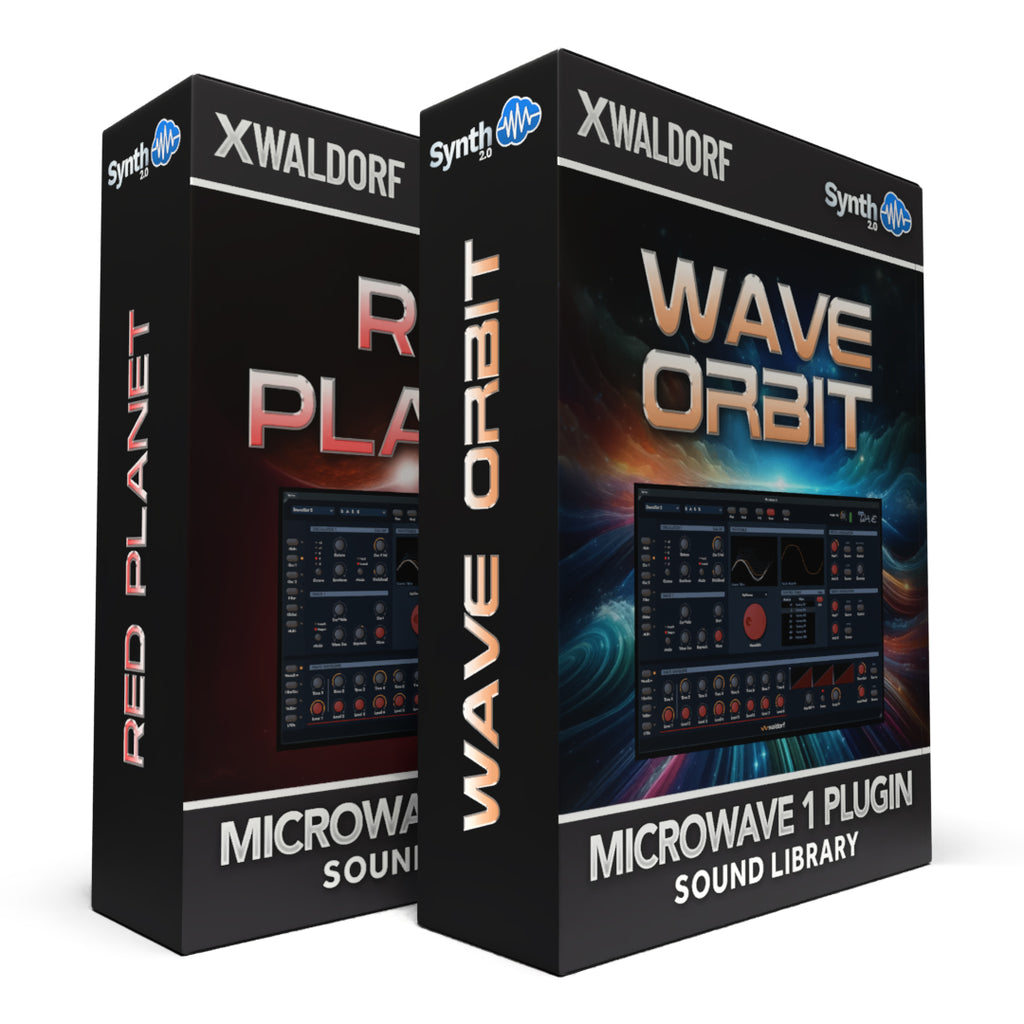 Waldorf Microwave 1 Plugin Bundle: Wave Orbit+Red Planet – Synthcloud