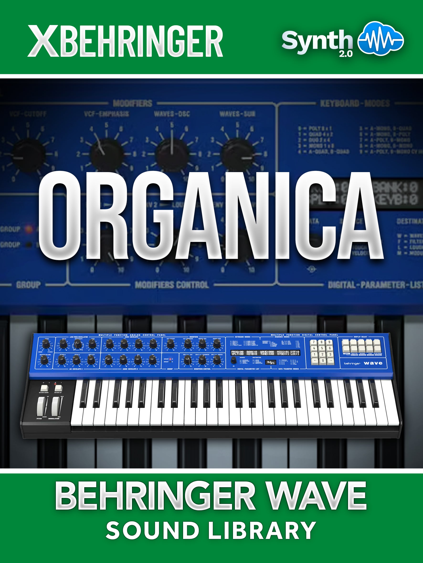 Organica Behringer Wave 55 Presets Soundset – Synthcloud