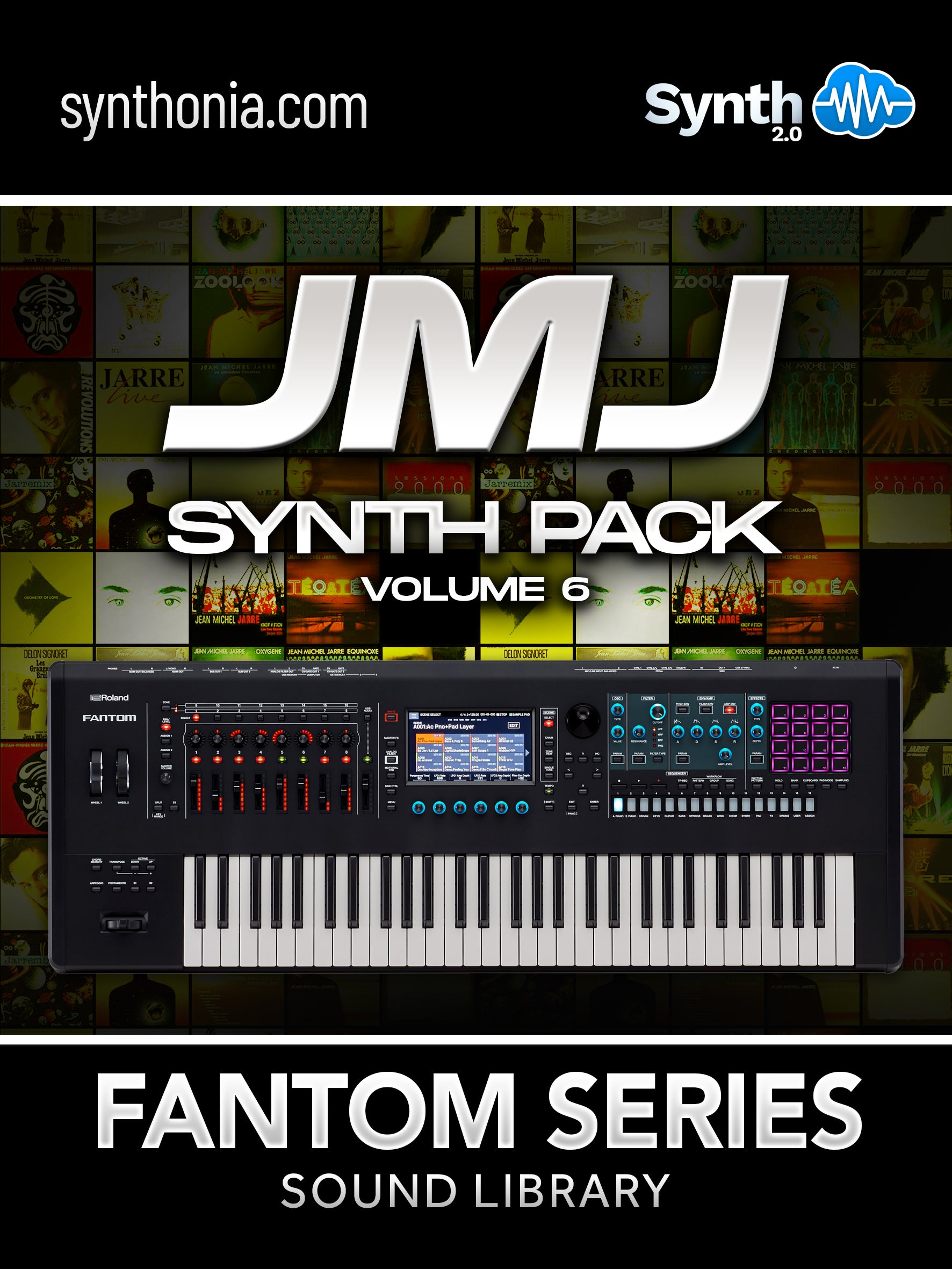 JMJ Synth Pack V6 Jarre Sounds Roland Fantom 17 presets – Synthcloud