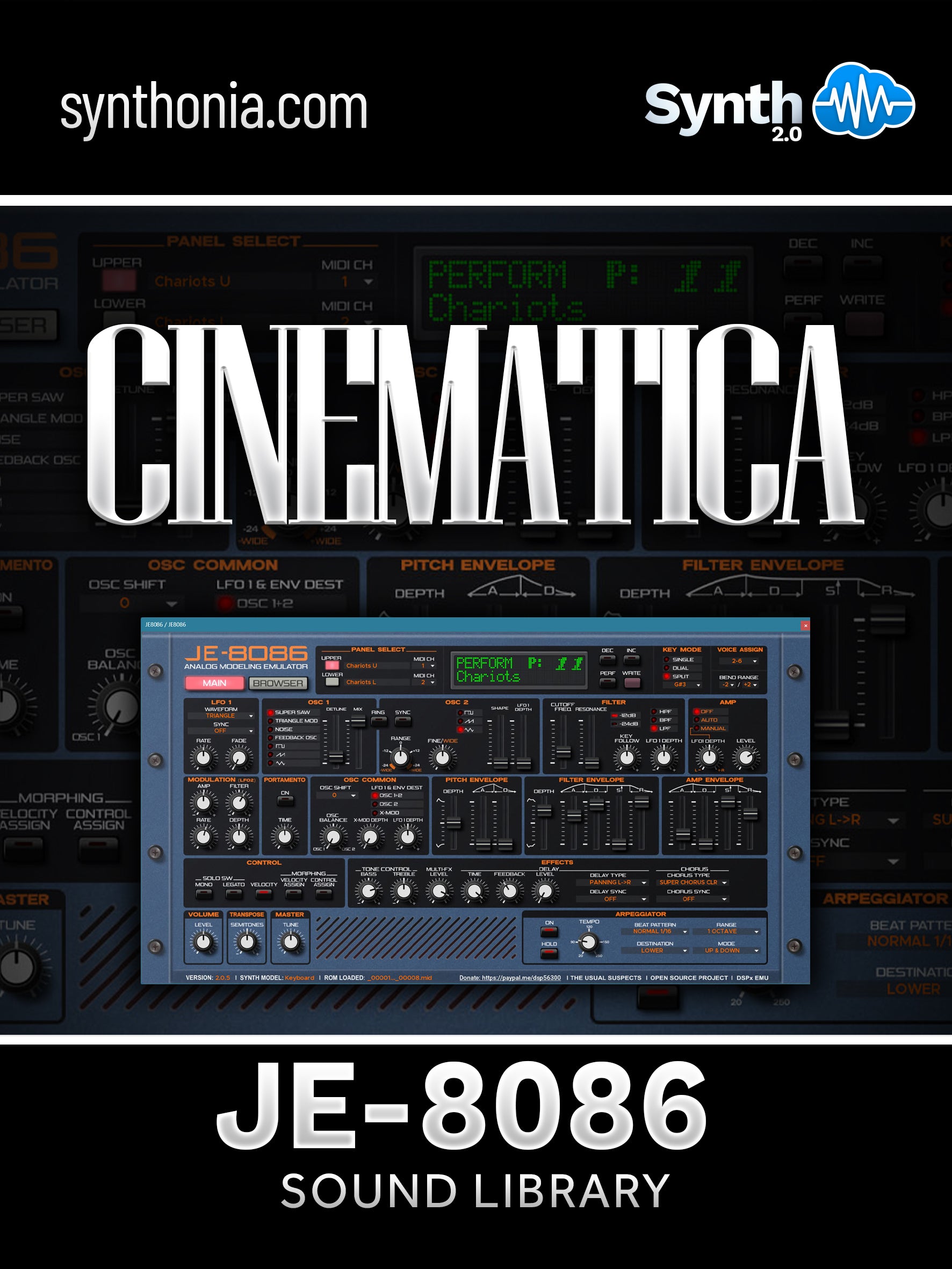 Roland JP-8000 Cinematica 64 Presets – Synthcloud