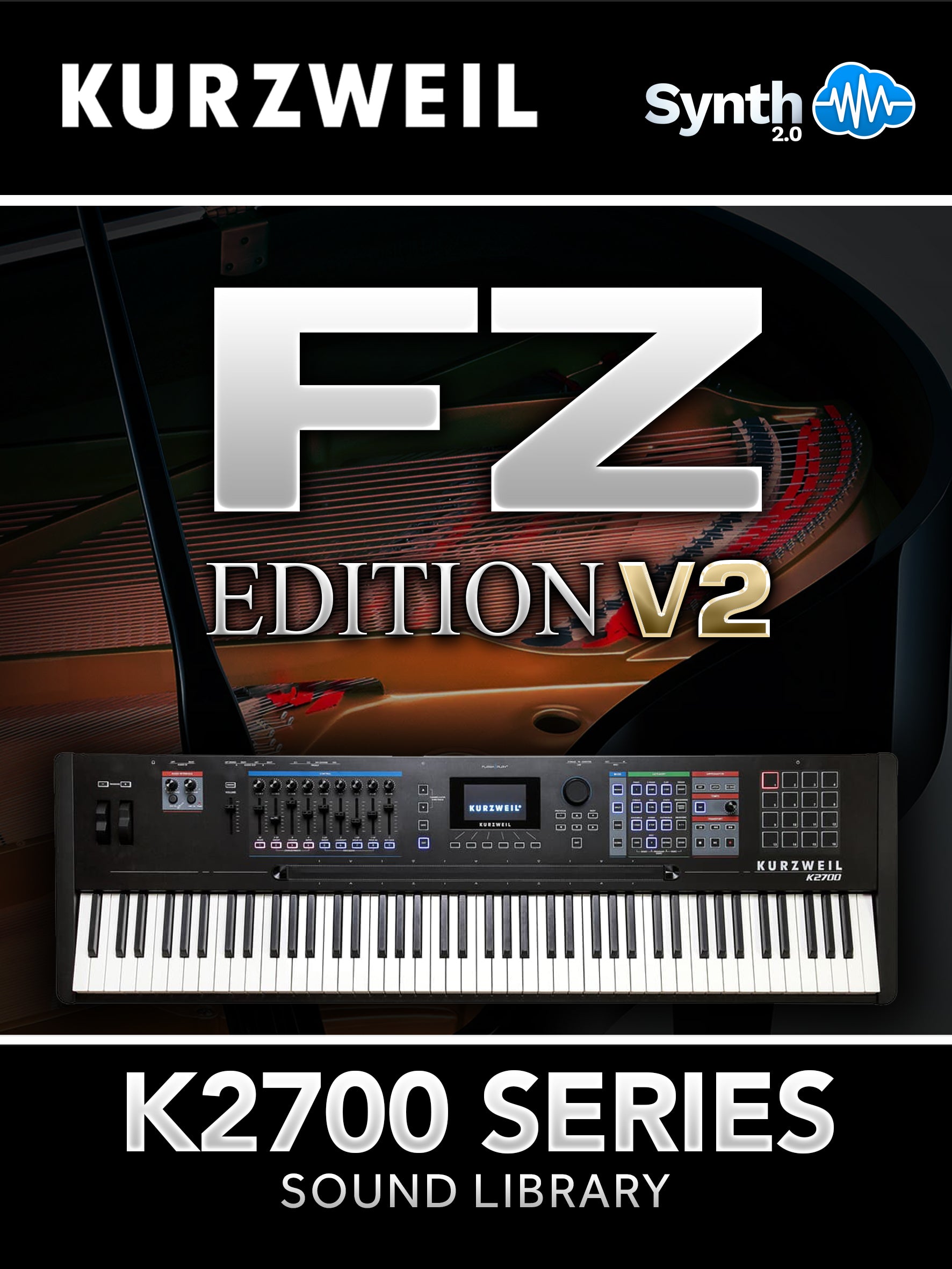 DRS046 - Contemporary Pianos - FZ Edition V2 - Kurzweil K2700 ( 6 presets )