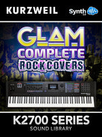 DRS019 - Glam - Complete Rock Covers - Kurzweil K2700