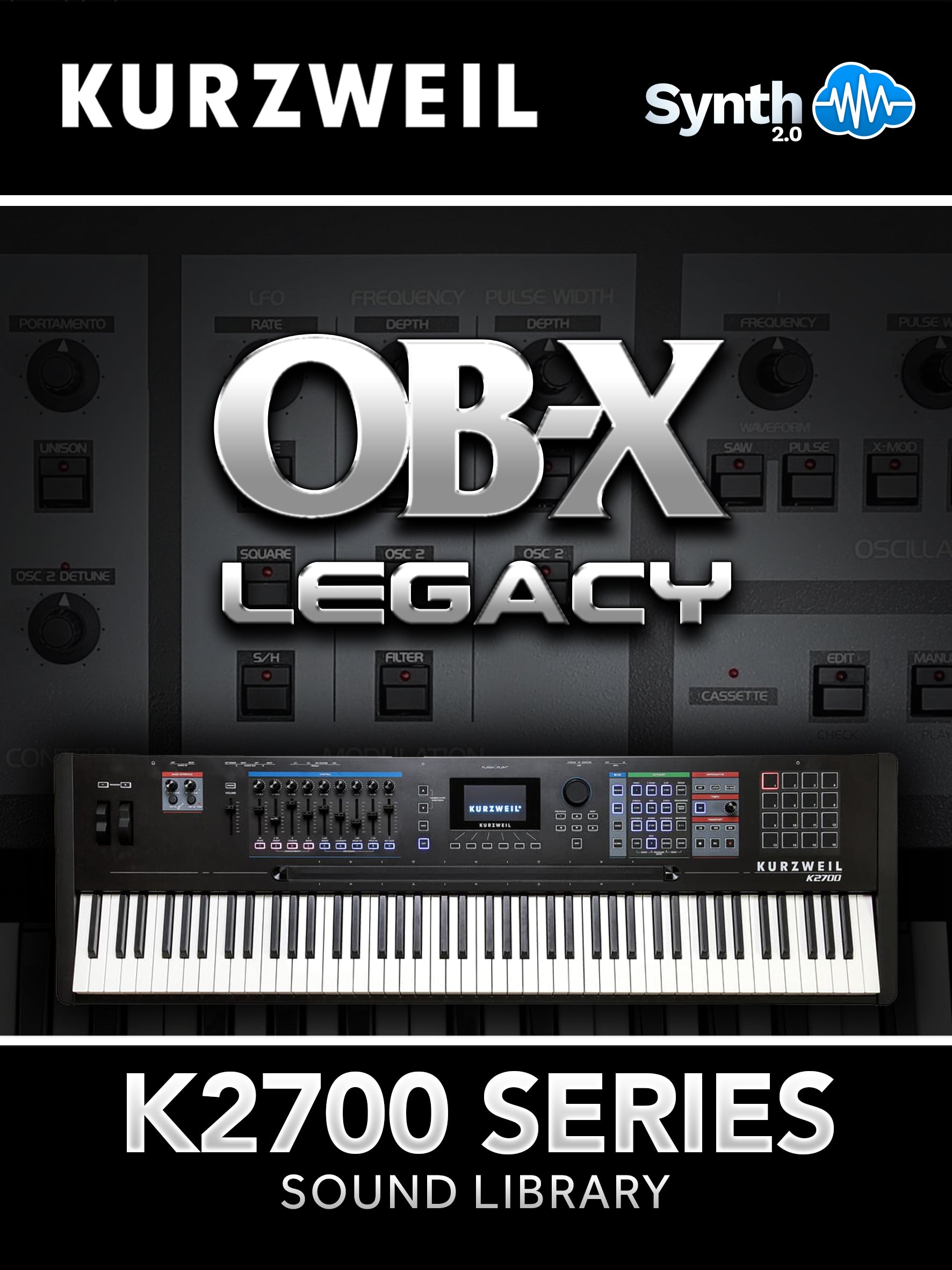 DRS070 - OB-X Legacy - Kurzweil K2700 ( 32 presets )