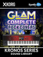DRS019 - Glam - Complete Rock Covers - Korg Kronos / X / 2 ( over 100 presets )
