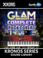 DRS019 - Glam - Complete Rock Covers - Korg Kronos / X / 2