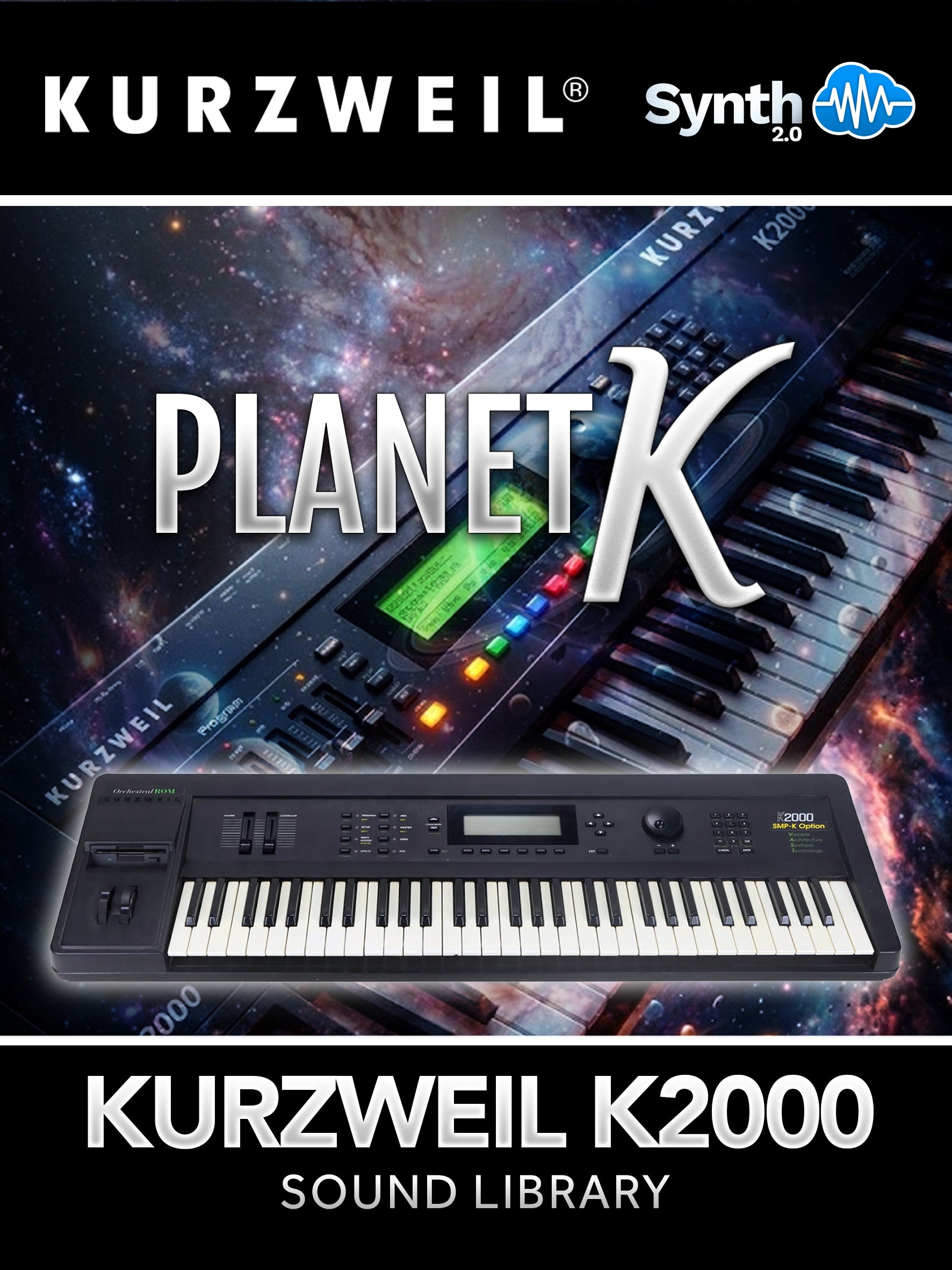 Planet K2 Kurzweil K2000 KRZ Library – 64 Programs – Synthcloud
