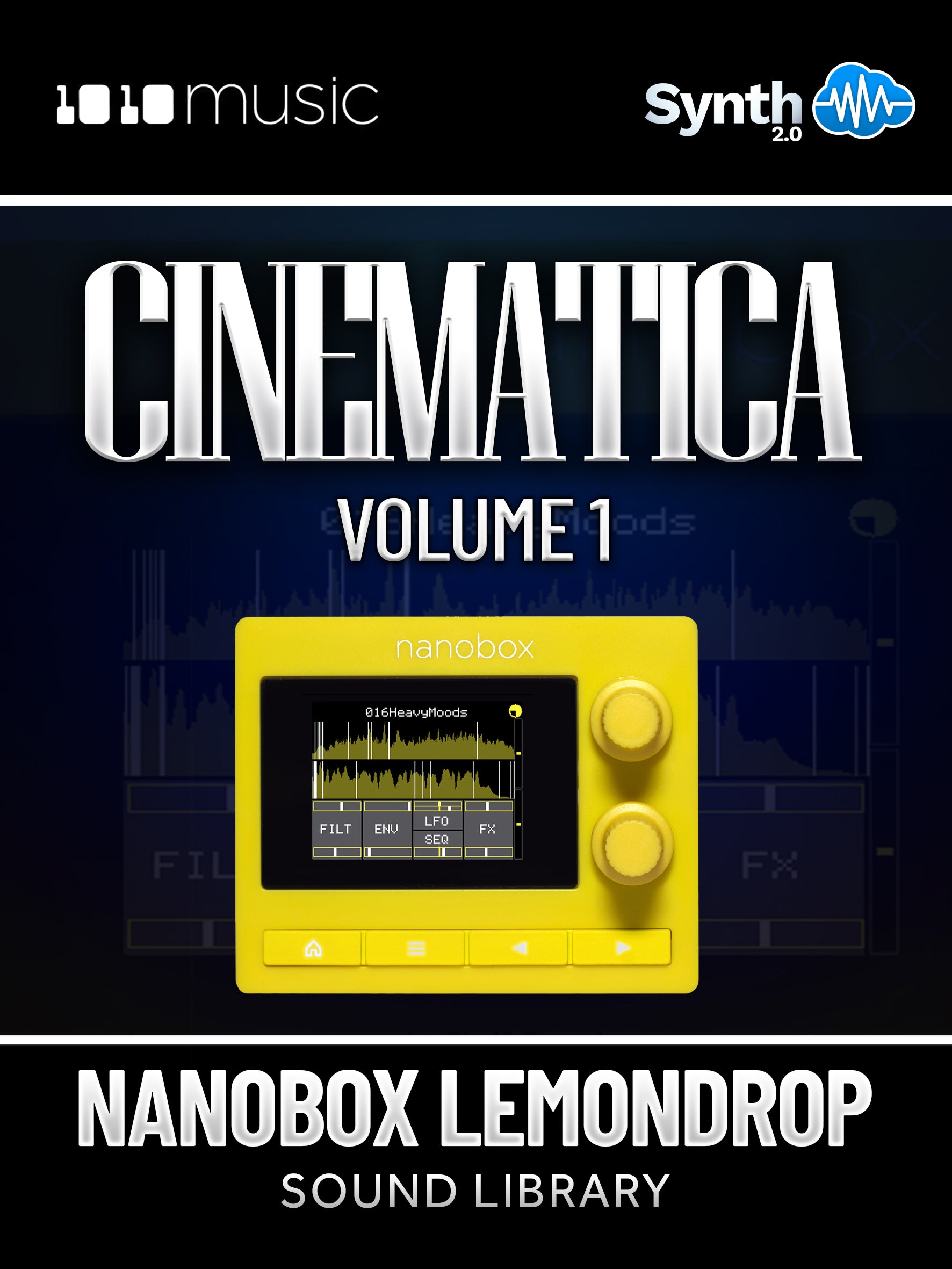 LFO002 - Cinematica - 1010 Music Nanobox Lemondrop ( 40 presets )