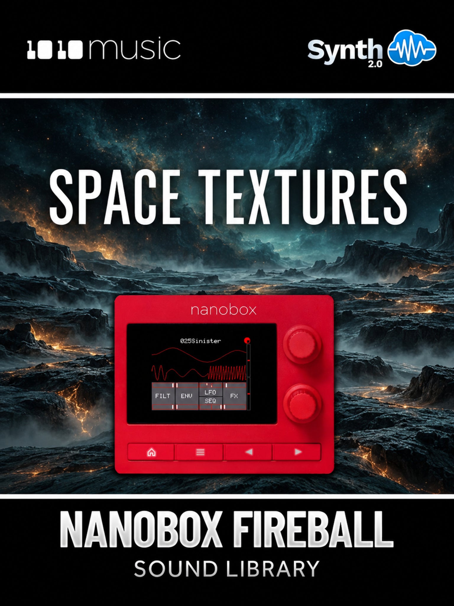 Space Textures for 1010music Nanobox Fireball – Synthcloud